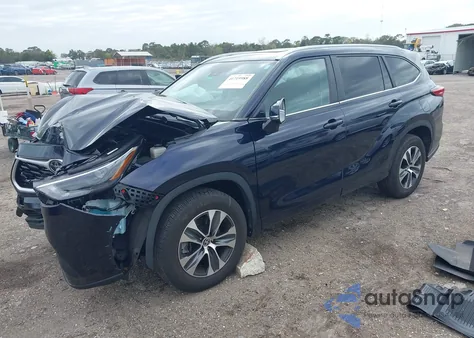 2023 Toyota Highlander Xle from USA, damaged, VIN 5TDKDRAH8PS045667